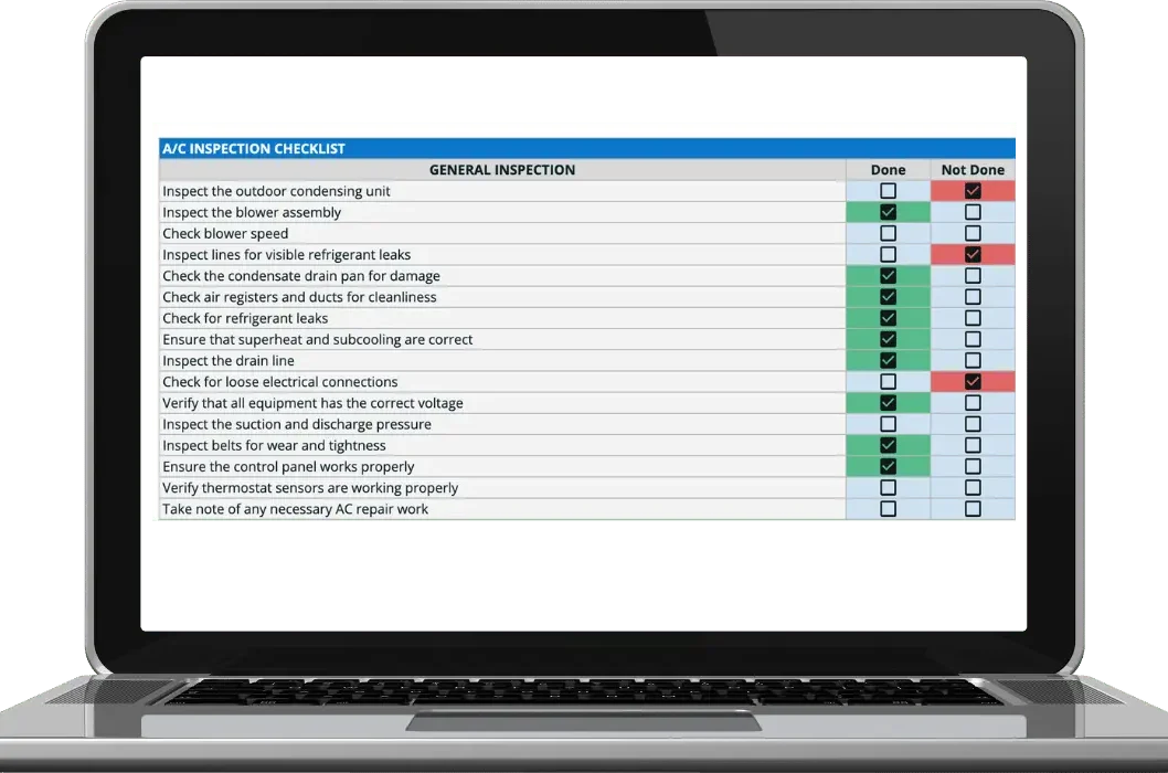 HVAC Inspection Checklist Template (Free Download) - Housecall Pro