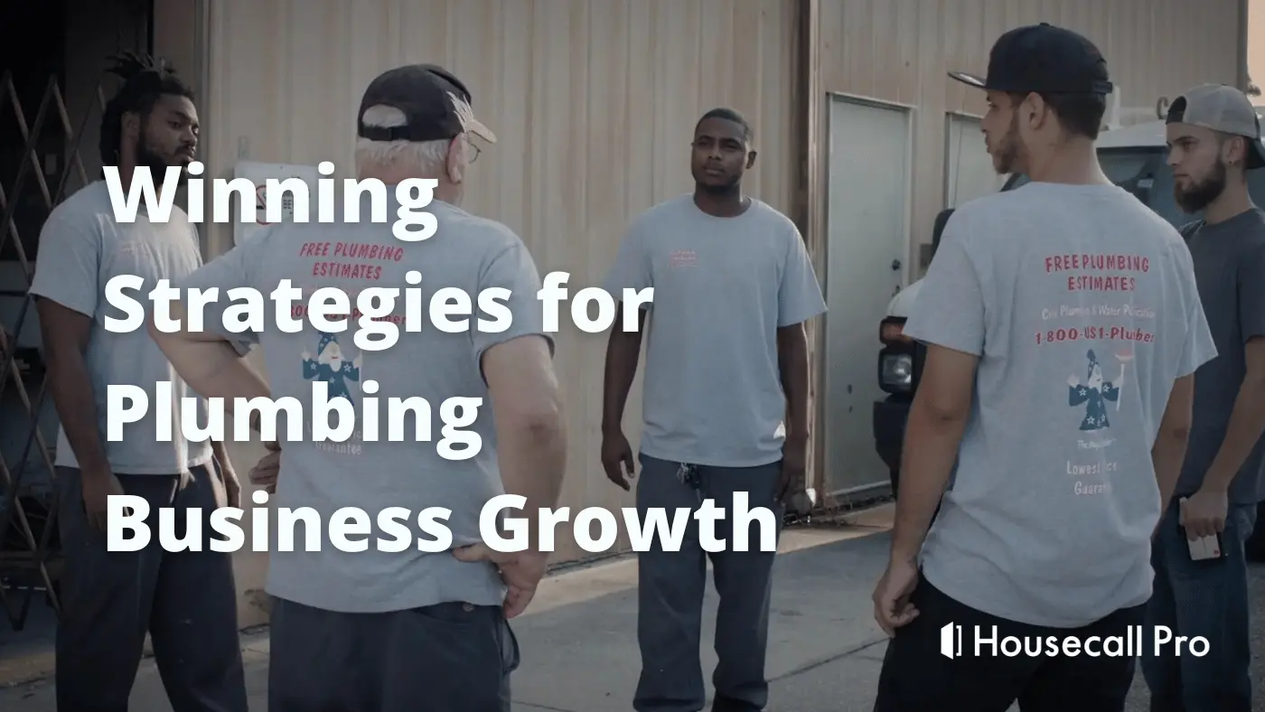 Winning strategies for plumbing business growth blog banner