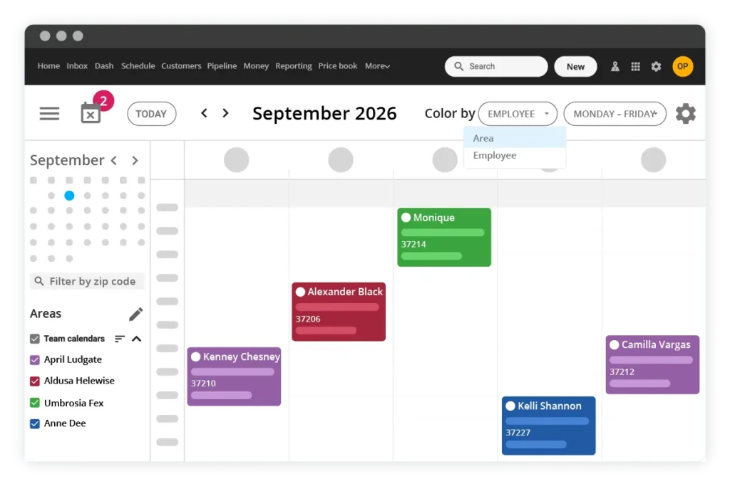 Housecall Pros field service scheduling software for growing small businesses