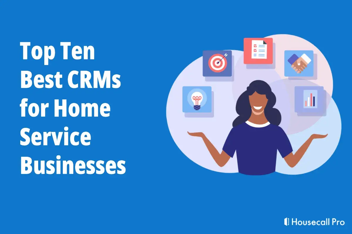 Best home service CRMs blog banner