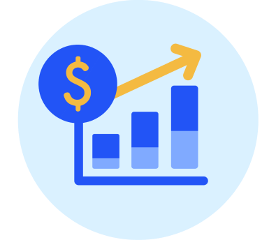 revenue growth graphic